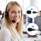 5pcs Lapel Microphone Windscreen  Headset Microphone Covers Foam  Mini Foam 