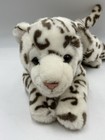 Toys R Us Animal Alley White Snow Spotted Leopard Plush Stuffed Animal Cat 16 