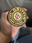 Griffin Wax Shoes Polish Abc Brown Tin Can