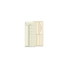 Tops Time Card For Cincinnati Named Days Two-sided 3 3 8 X 8 1 4 500 box 1260