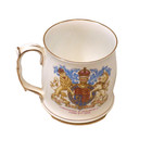 Queen Elizabeth Ii Coronation Mug 6-2-53 Roslyn Bone China