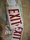 Lithonia Lighting Quantum Hardwire Battery Backup Powered Emergency Exit Sign