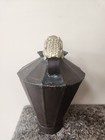 Vintage Silvestri Bronze copper Faceted Urn W  Brass Frogs Handles