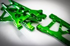 Cr  f   R  Green Aluminum A-arms For Traxxas Slash 4x4  Rustler  Stampede