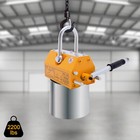 Steel Magnetic Lifter 2200 Lb Metal Lifting Magnet 1000 Kg Magnetic Lift Hoist