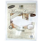 Fabric Zippered Mattress Cover Waterproof Bed Bug Dust Mite Protect-  all Sizes 
