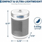 Portable Ceramic Heater 600w Adjustable Thermostat Overheat Tip-over Protection