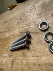 Vintage 1965 Kay Vanguard Electric Guitar Tuners Neck Bolts And Washers