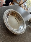 Vintage Reed   Barton Silver Plated 6  Bowl   Wine Bottle Coaster  1203