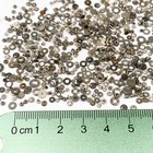 100 Teeny Tiny Watch Gear 2-4mm Silver Nail Altered Art Steampunk Part Wheel Lot