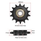 2pcs Ansi  40 Roller Chain Idler Sprocket 12mm Bore 14 Tooth Tensioner