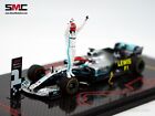 Mercedes Amg F1 W10  44 Lewis Hamilton Monaco Gp 2019 6x Wdc 1 43 Spark Figure