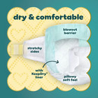Pampers Swaddlers Fragrance Free Baby Diapers Size 5  132 Count  Free Shipping