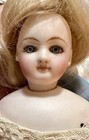 Antique French 11    Poupee Peau Jumeau W rare Bisque Twill French Fashion Doll