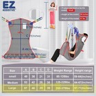Ez Assistive Universal Full Body Patient Lift Sling With Head Support Size Large