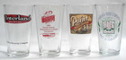  Wisconsin Micro Beer  Brewery Pint Glasses  Your Choice  Pick The 4 You Want
