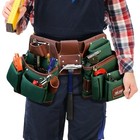 Leather And Nylon Tool Belts For Men Framer s Carpenter Electrician Leather Belt