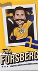 Filip Forsberg Nashville Predators Bobblehead Bobbling Mustache Sga 11 8 25