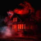 Halloween Windows Fire Projector Decorations  Halloween House Decor