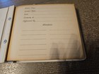 Vintage Camille Ny Wedding Album White Leather 9x7 5 