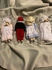 Lot Of Four Vintage 80   s Porcelain Dolls 8 Inches Peabody   Wright Plus Avon