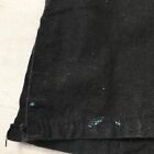 African Men Women Dashiki Hippie Cotton Shirt Black Green Handmade Tie Dye Sz L