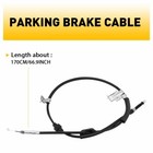 Fit 1994 1995 1996 1997-99 Acura Integra Emergency Parking Brake Cables Sedan P