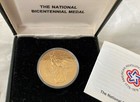 The National Bicentennial Bronze Medal Coin  Mint In Case