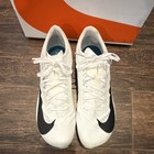 Nike Air Zoom Maxfly 2 Track Spikes White Bright Spruce black  Size 9