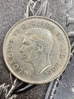 80  Silver- 1946 Canada Silver 50 Cents Coin Au- Cm-034