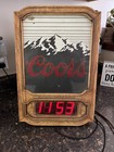1981 Coors Beer Led Slogan Light Display 16  11in Vintage  works 