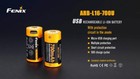 Fenix Arb-l16-700up Build-in Usb Rechargeable 700mah 16340 Batteries  two 