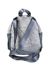 New Adidas Linear 3 Mini Backpack Gray Bag New With Tags Mesh Sides 