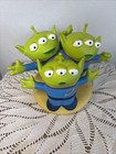 Toy Story Disney Pixar Green Aliens Pvc Coin Bank 6x6  Peachtree Playthings