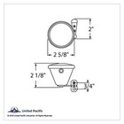 Anti-glare Vintage Style Interior Map Light Incandescent Redish-purple Up 30658