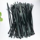 100 - 1000 Pcs 8  Heavy Duty Wire Cable Zip Uv Black Nylon Tie Wraps Industrial