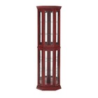 Lighted Corner Curio Cabinet Glass Display Cabinet With Doors Adjustable Shelves