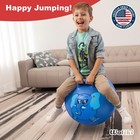 Waliki Hopper Ball Toy For Boys And Girls Ages 3-6 Ages   18  45cm   Blue 