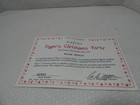 Danbury Mint Tiggers Christmas Party --never Displayed--