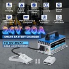 24v 20a Forklift Battery Charger 1250w For Electric Pallet Jack   Floor Scrubber