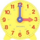 Student Kids Learning Clock Time Teacher Gear 4 Inch 12 24 Hour Telling Time    
