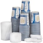  pack  10 Oz New York Paper Coffee Cups  Disposable Paper Coffee Cup With 50