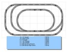 Lionel O Gauge Fastrack 40x60 To The Hobbyspeed Express Track Layout Add-on-pack