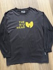 Vintage Wu-tang Clan Wu Wear 90 s Rap Long Sleeve T-shirt Size Xl