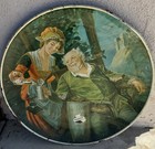 Vintage Falstaff Advertising Beer Bar Sign Tray Hanging Decor 24  Man Cave Nos
