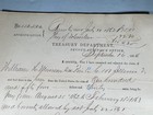 Civil War Bounty Payment To Deceased Il Soldier 1864
