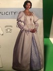 Simplicity Pattern Costume Cosplay  r10547 Queen Princess Victorian Edwardian 