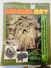 Vintage 1970   s Macrame Instruction Books Two Rolls Of Macrame Heavy Yarn