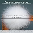 Real Fur Pompon For Hat  Detachable Pompom  Fluffy Pom Pom  Fur Ball  Fur Bomme