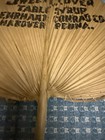 Advertising Fan Wicker Hanover Pennsylvania Sweet Clover Syrup Ehrhart 9x13   